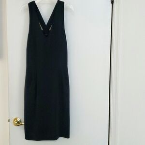Banana Republic little black dress size 4 reg bow back sleeveless